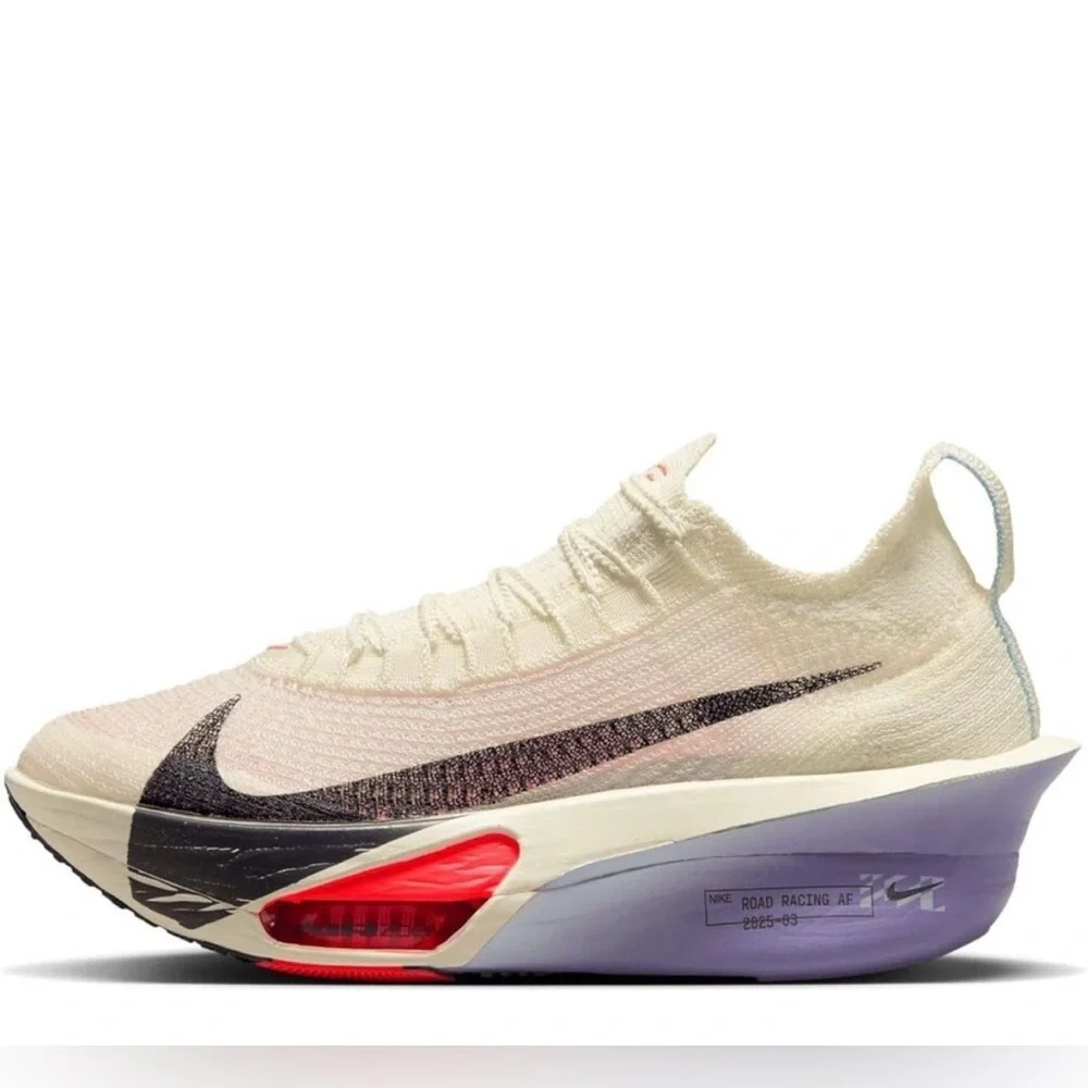 Nike Air Zoom 💅 Alphafly NEXT% 3 Coconut White Shoes FD8315-101 Wmns 7.5 8.5 9.5 - Picture 10 of 15
